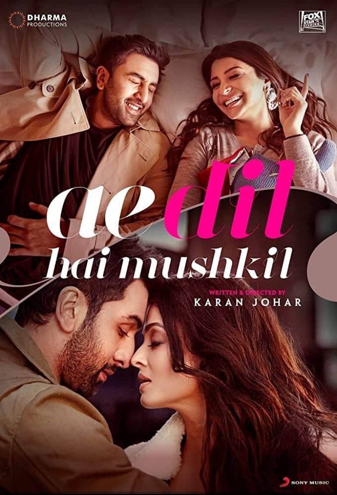 Ae Dil Hai Mushkil 2016 Hindi Movie 720p BluRay 1.1GB Download